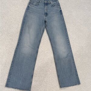 Zara High Rise Blue Women's Jeans